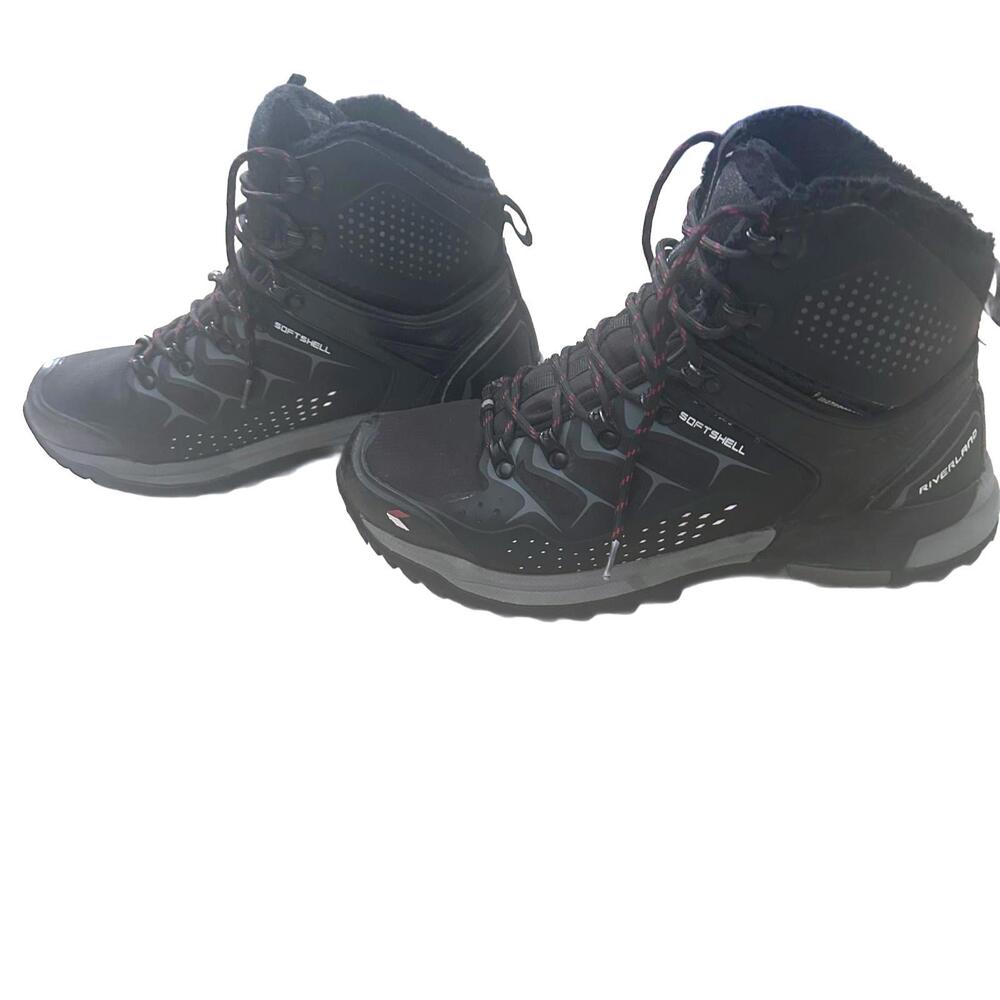 RSG Riverland Gemini H1 Black Men's Waterproof Heat-MX Winter Ankle Boots -10